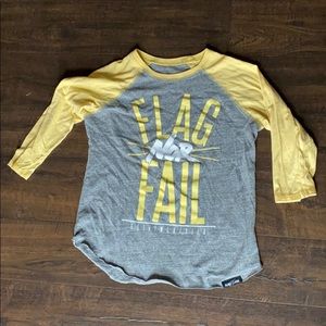 Flag nor fail Baseball T-shirt